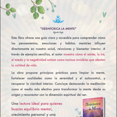 DESINTOXICA LA MENTE